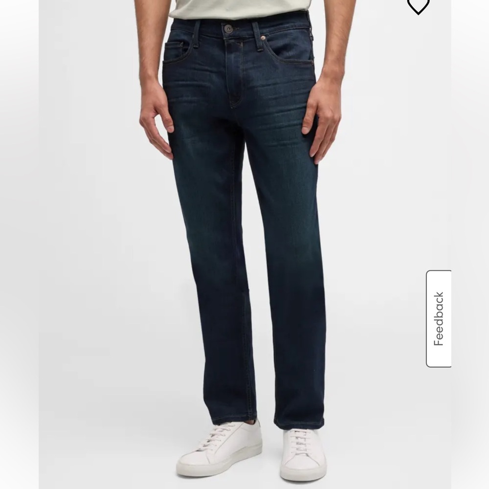 PAIGE  Federal Slim-Straight Jeans in Cellar men’s size 30 x 27